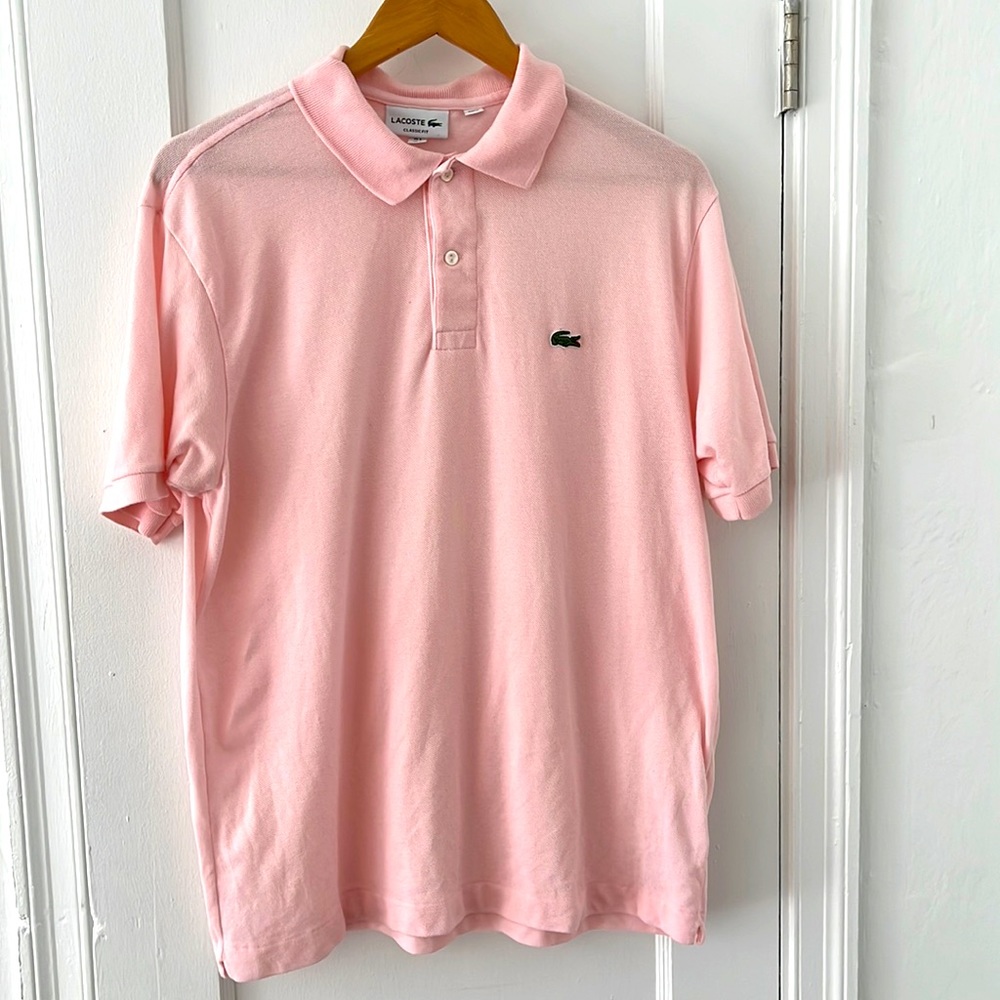 Lacoste Original Polo size L Pink - New & never worn